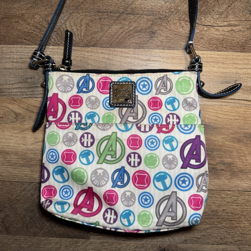 Disney Dooney & Bourke Marvel Avengers Crossbody Purse